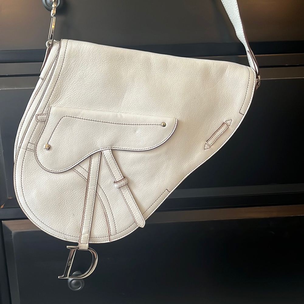 Christian Dior authentic vintage saddle bag